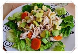 Ensalada Pollo Deshebrado