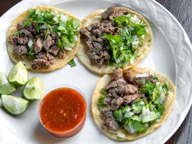 3 Tacos de Asada