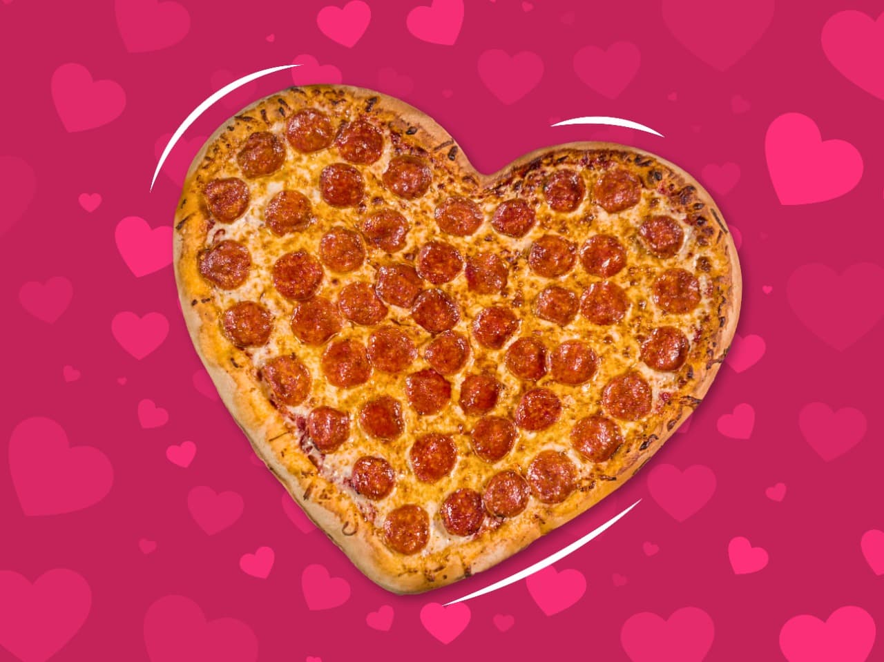 Pizza de Corazon Grande