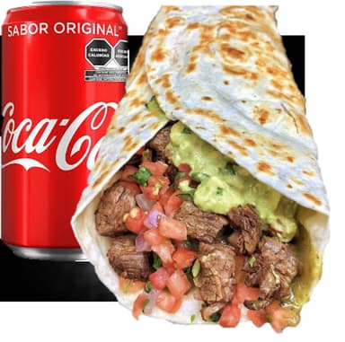Burrito + COCA-COLA