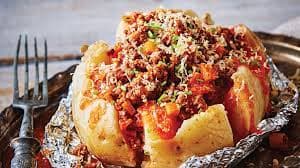 Papa Rellena de Adobada