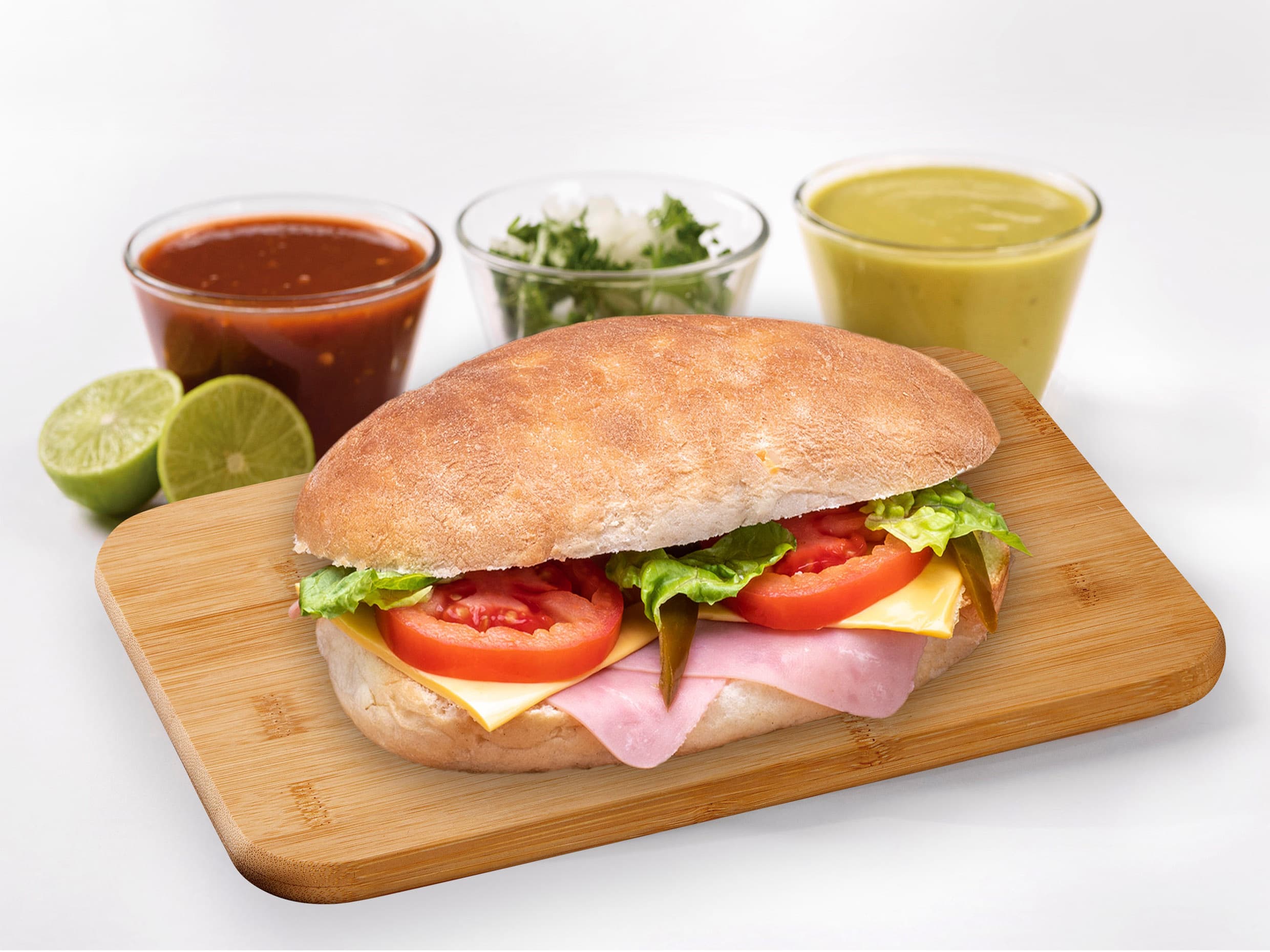 Torta de Jamón y Queso