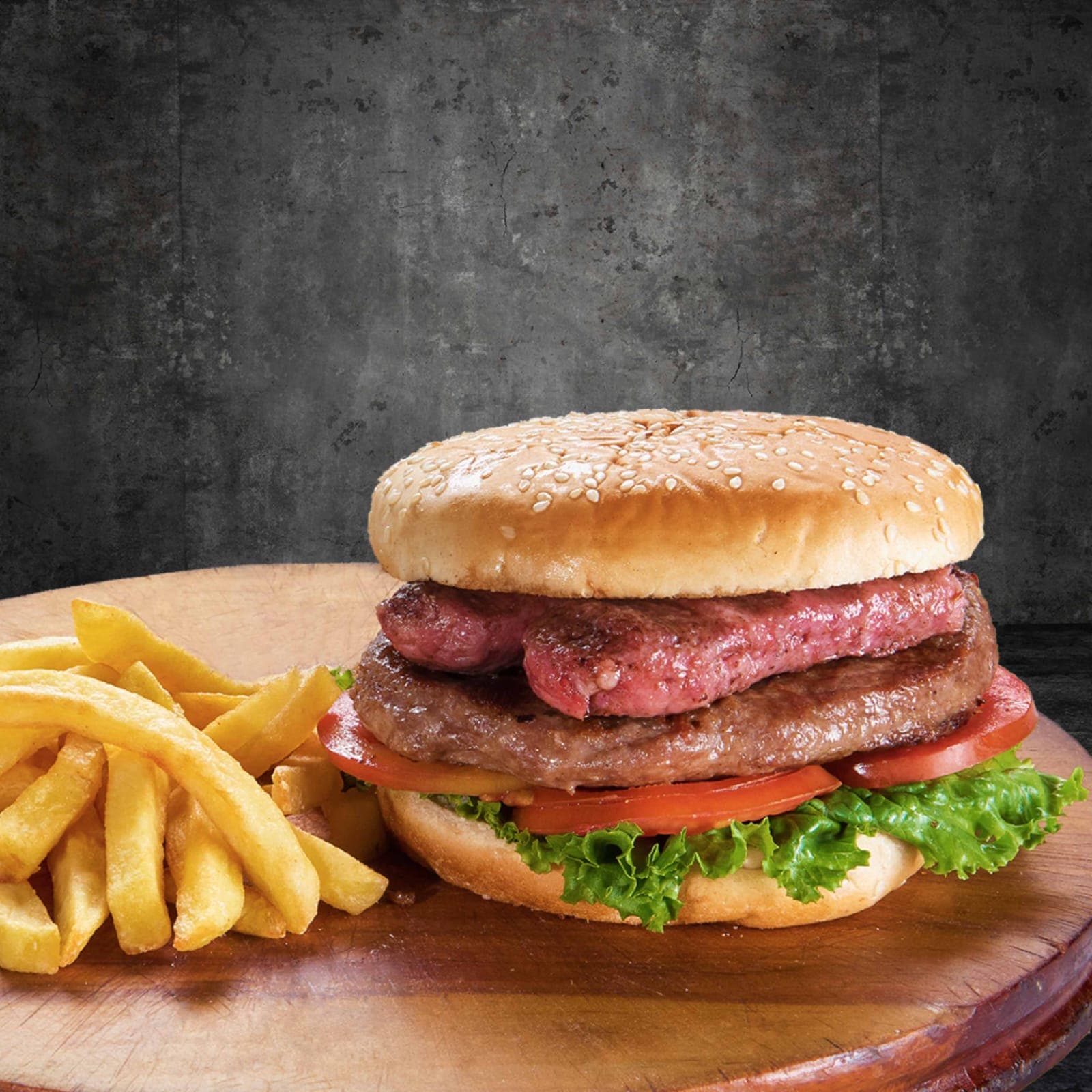 Hamburguesa Salchicha
