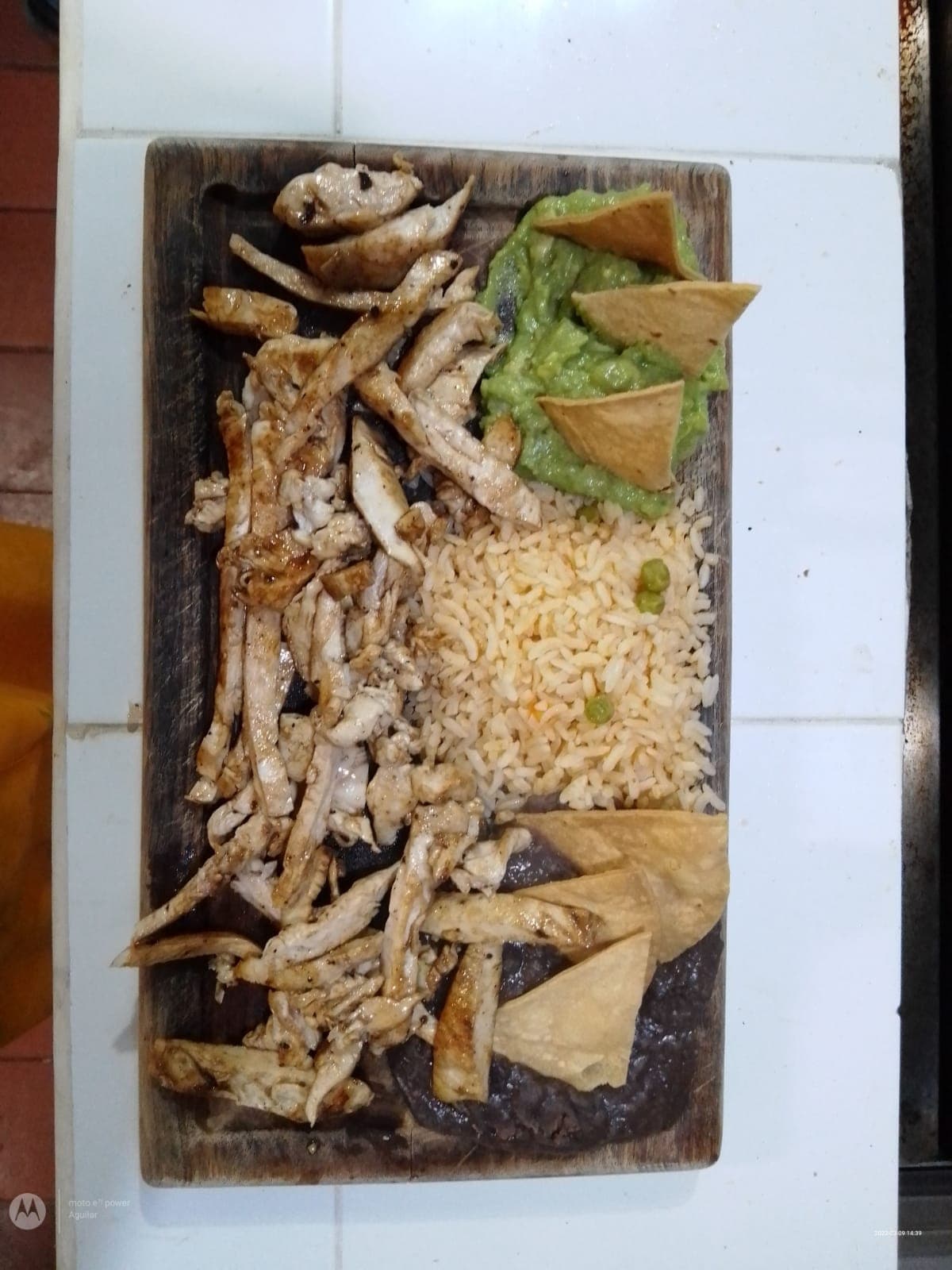 Fajitas de Pollo