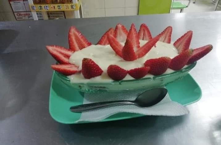 Fresas Con Crema Grande