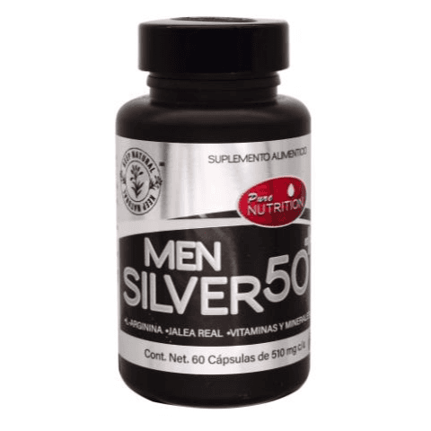 Men Silver 50 60 Cap