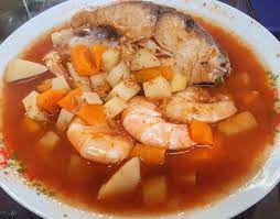 Sopa de Pescado y Camarón