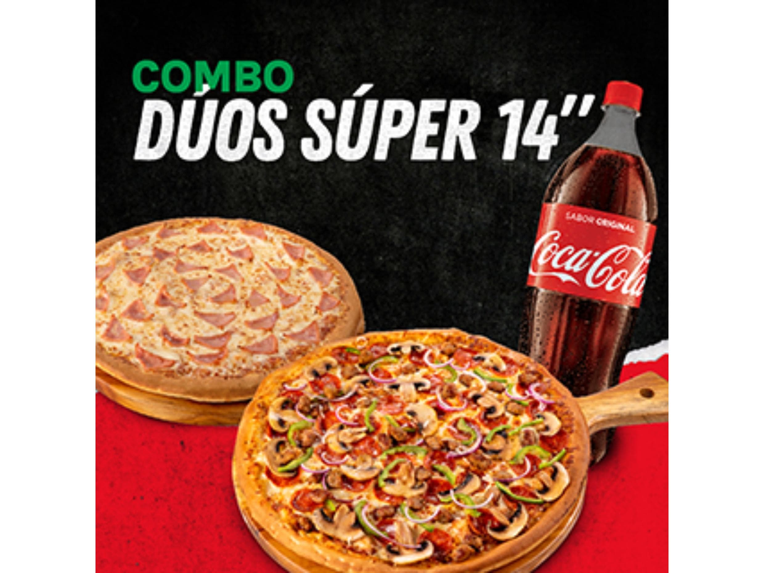 Combo-Dúos Súper 14 pulgadas