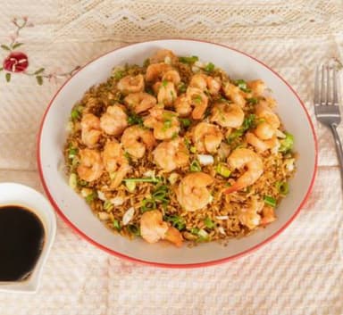 Arroz con camarón 2 enteros