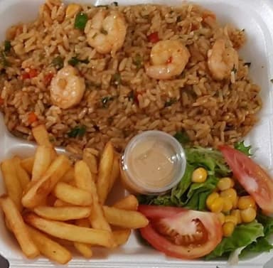 Arroz con Camarones