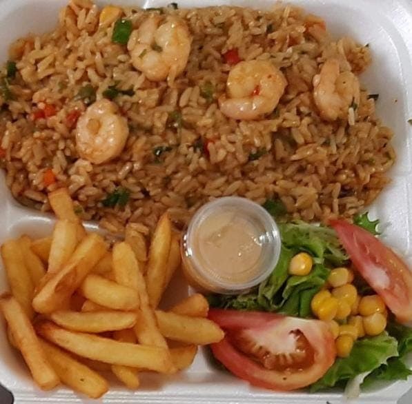 Arroz con Camarones