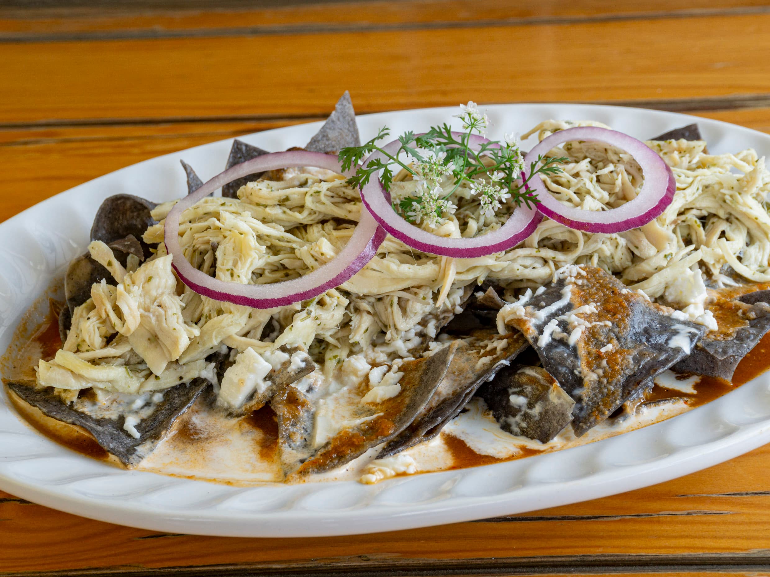 Chilaquiles en Salsa Morita