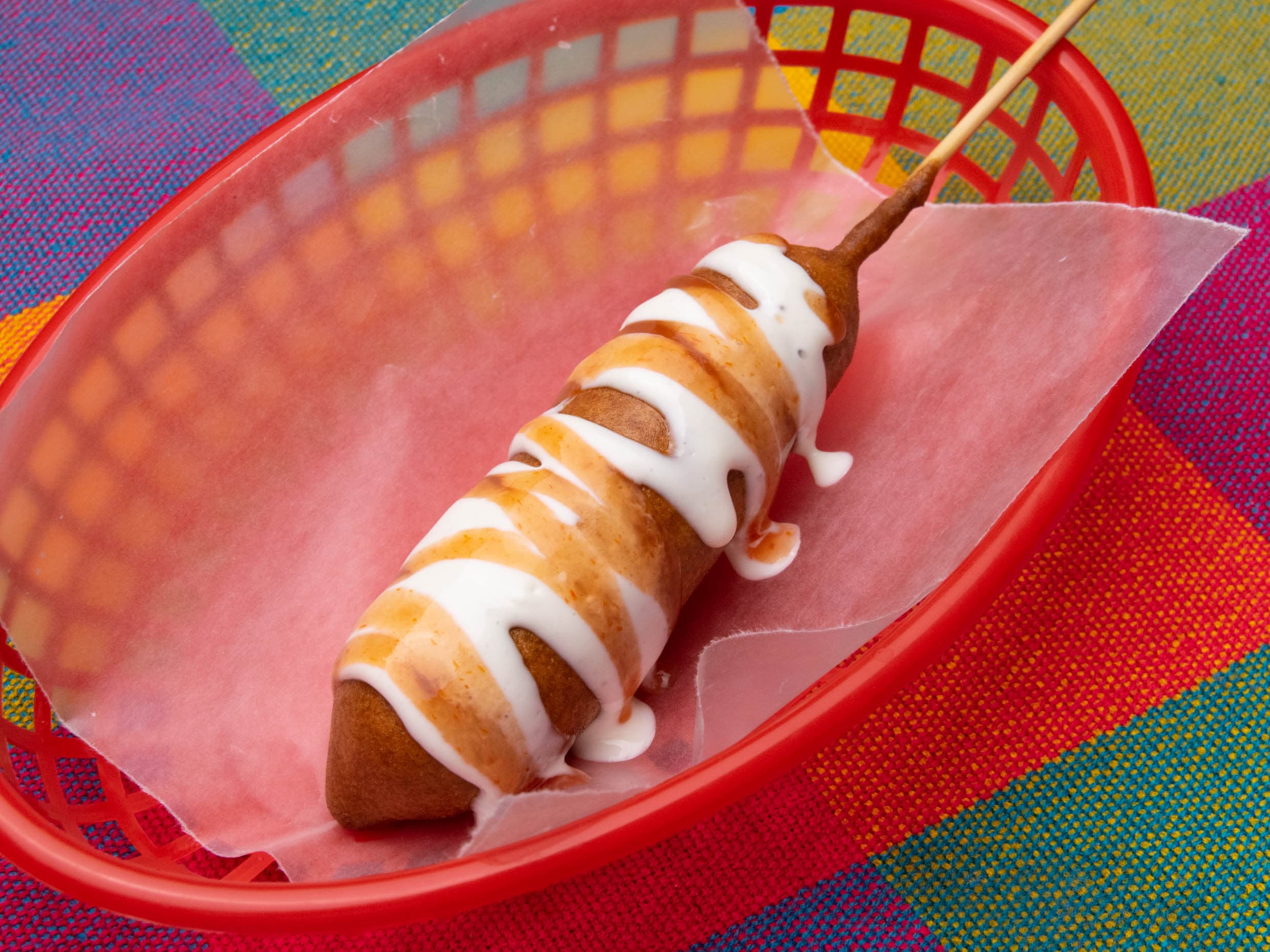Banderilla .mixta con queso