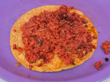 Taco de Chorizo