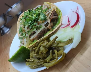Tostada de chorizo