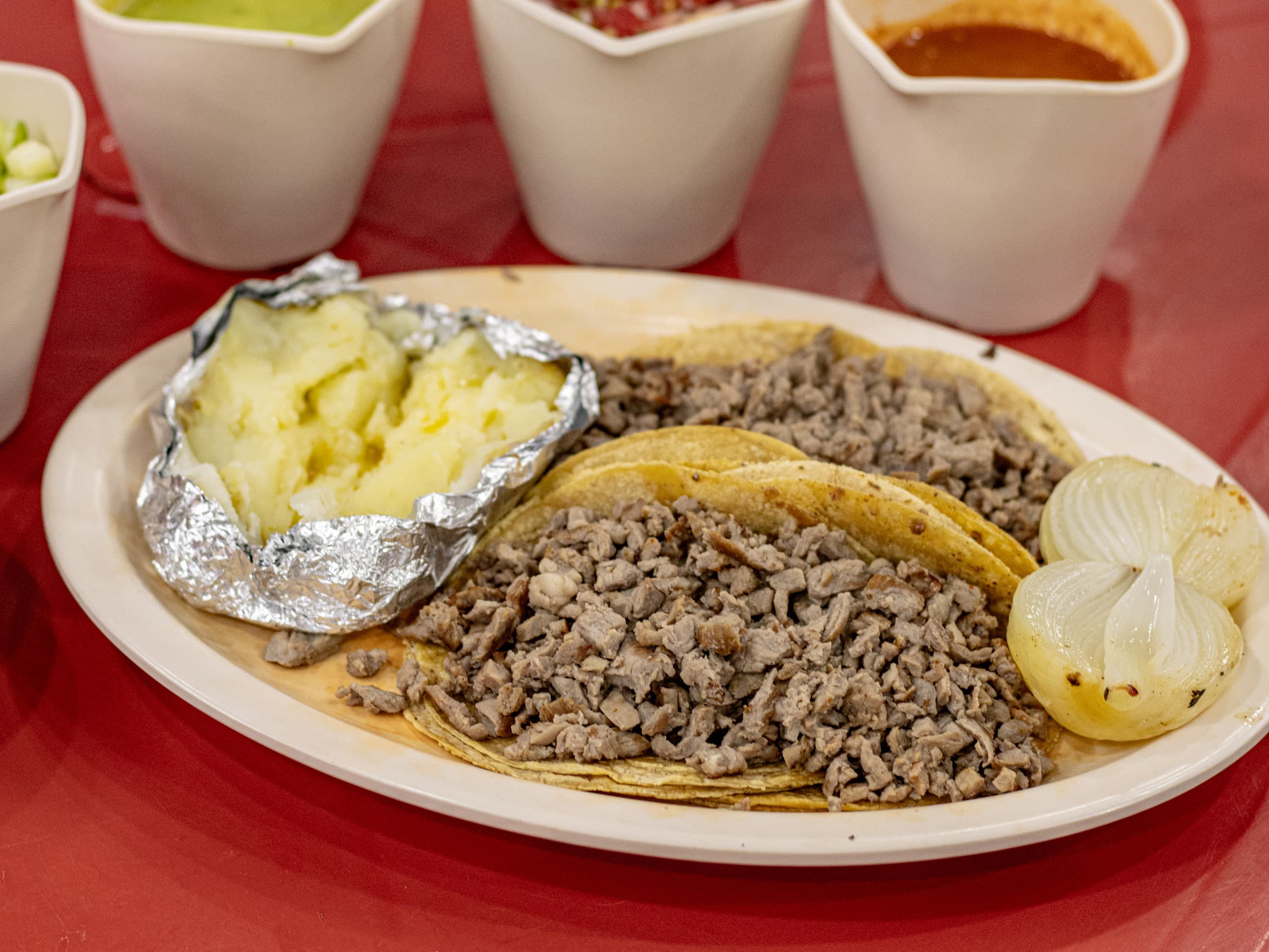 Orden Tacos de Costilla.