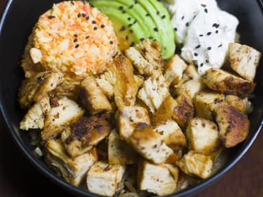 Gohan Pollo