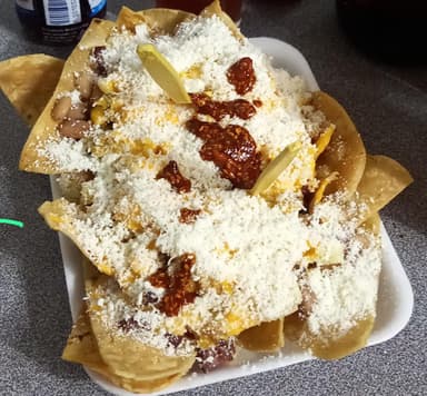 Nachos con Arrachera