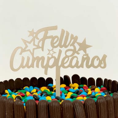 Topper Feliz Cumpleaños