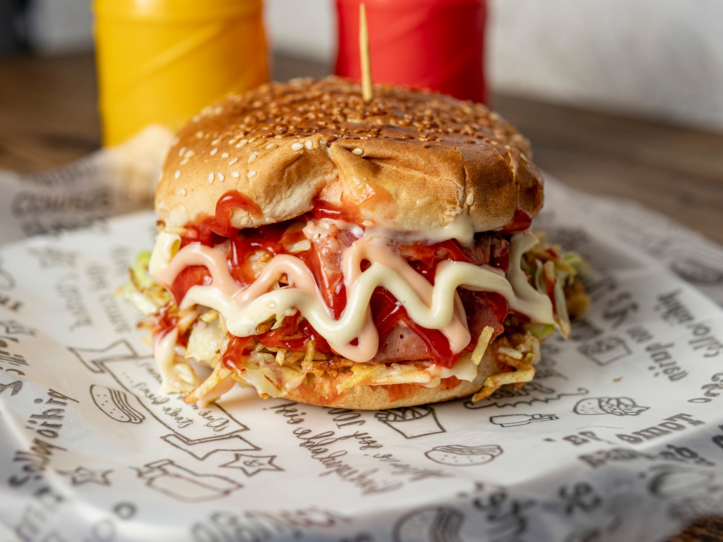 Hamburguesa Especial.