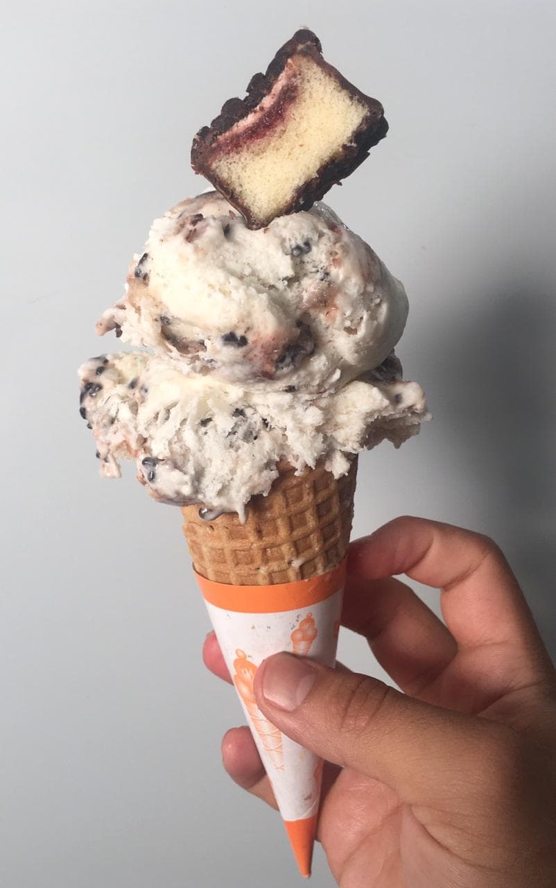 Helado de Gansito