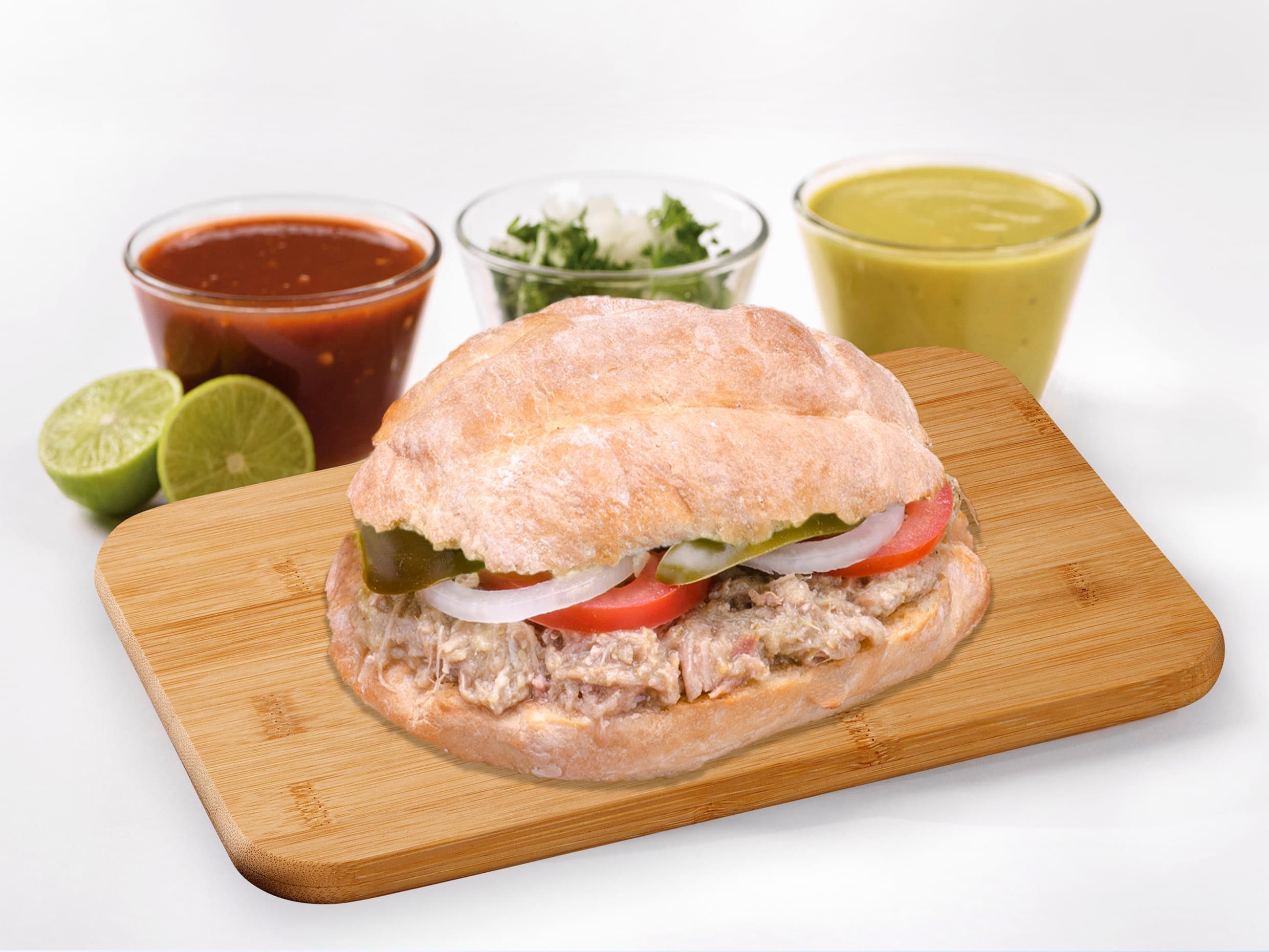 Torta de Chicharrón en Salsa Verde