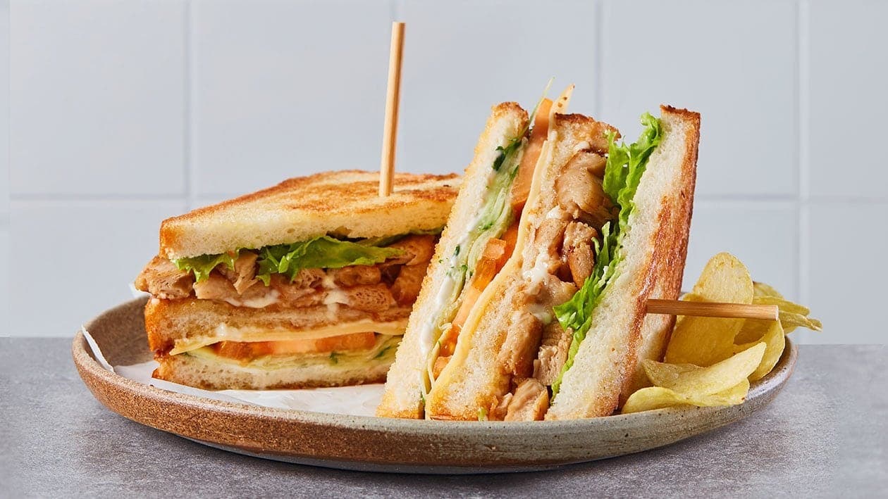 Club Sándwich con Papas