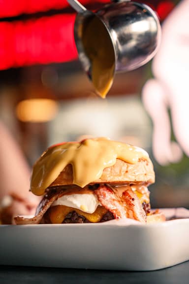 Hamburguesa Pigasus Gold