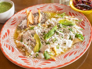 Chilaquiles con Pollo