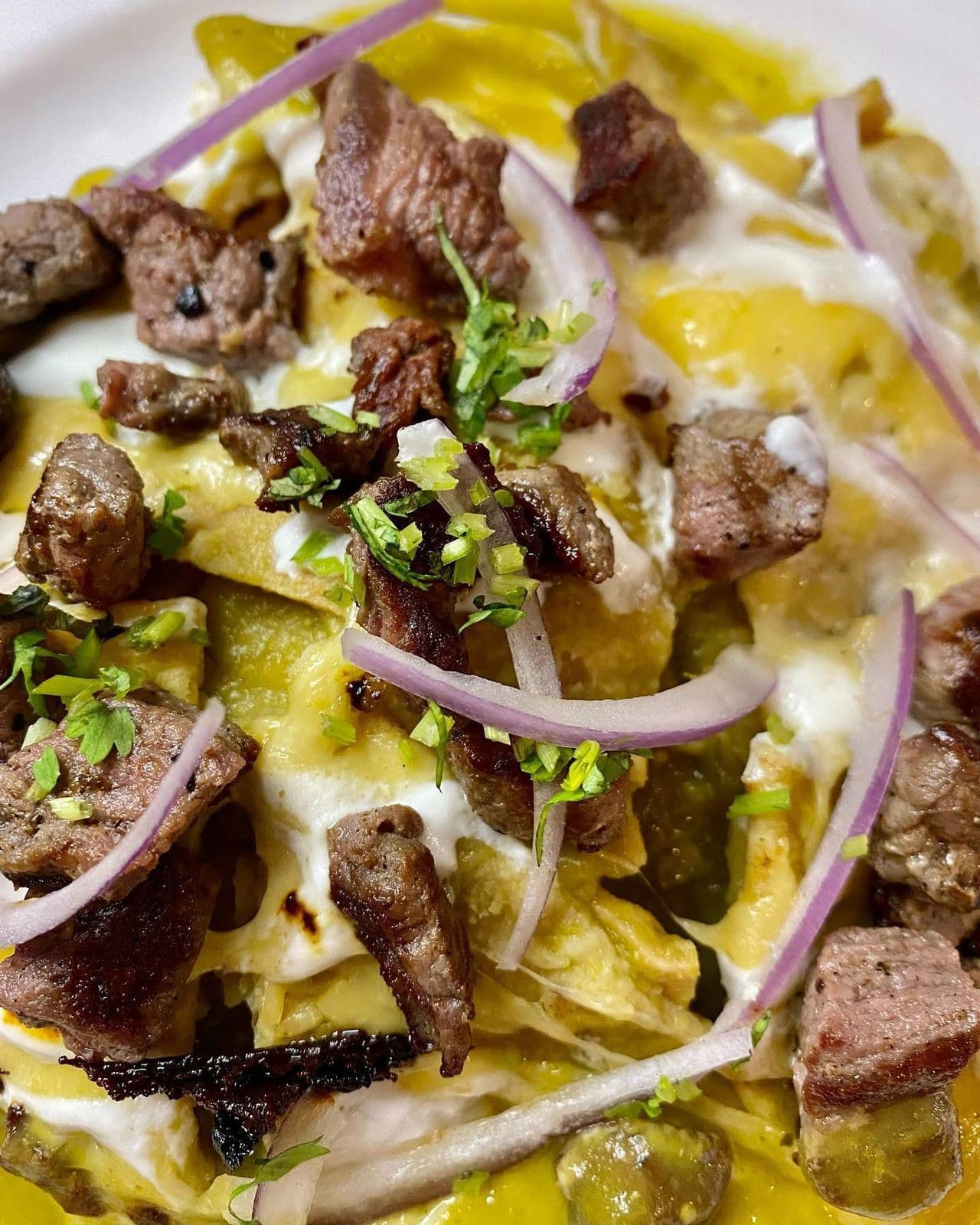 Chilaquiles con Carne