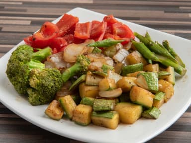 Teppanyaki de Verduras