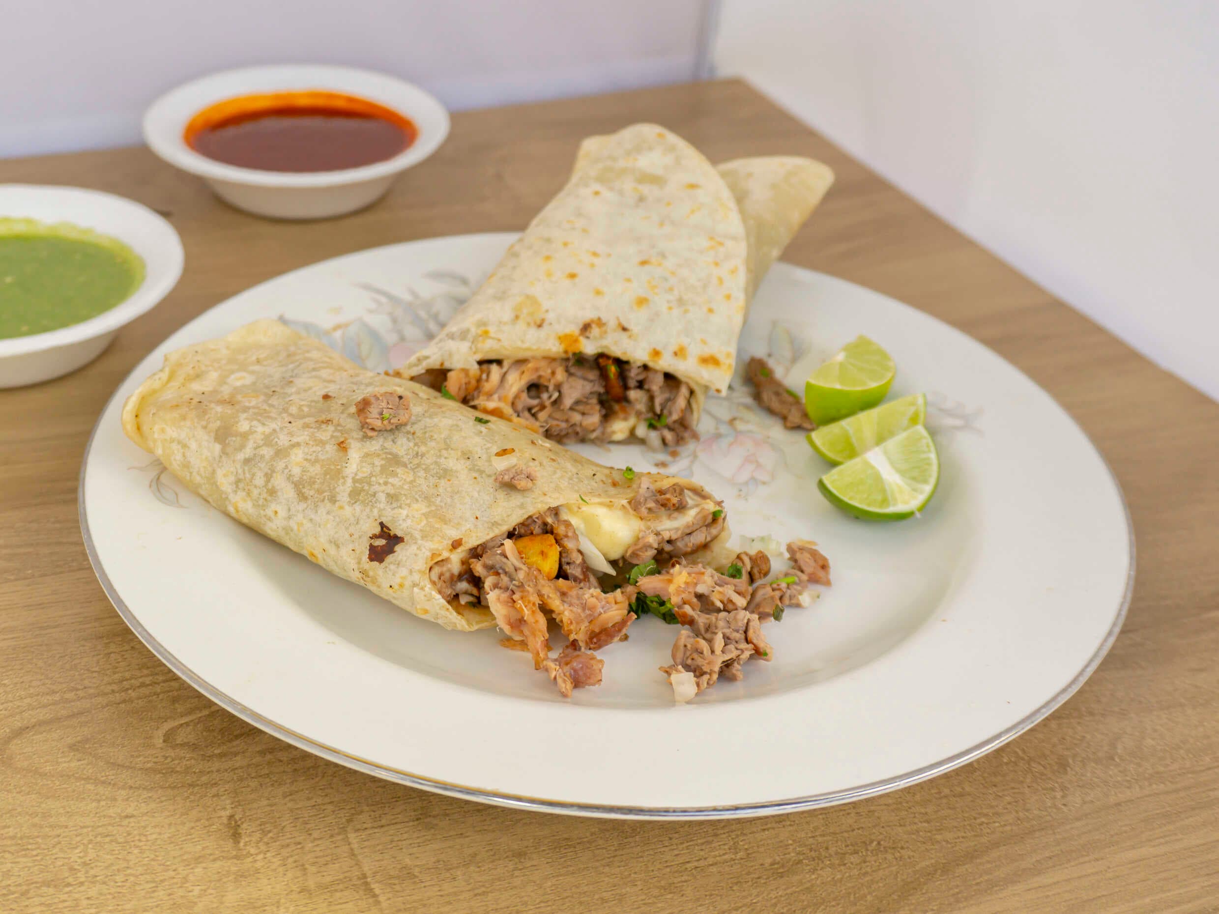 Burrito Cecina Natural