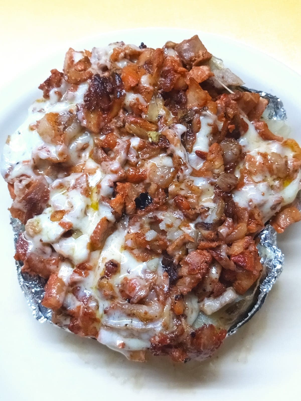 Papa Asada con Pastor