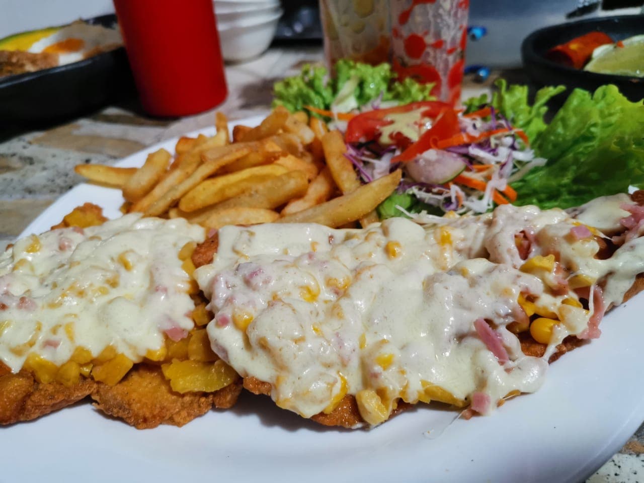 2 Chuletas Hawaianas