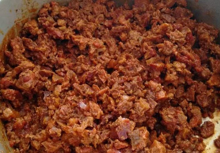 GORDITA  DE CHICHARRON MIXTO