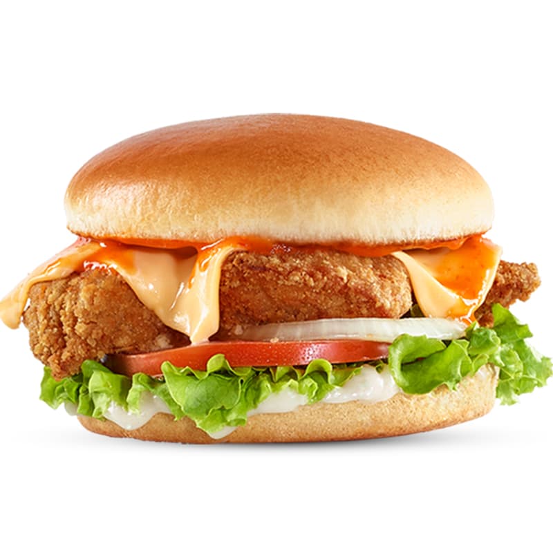 Hamburguesa Pollo Crispy Bufalo