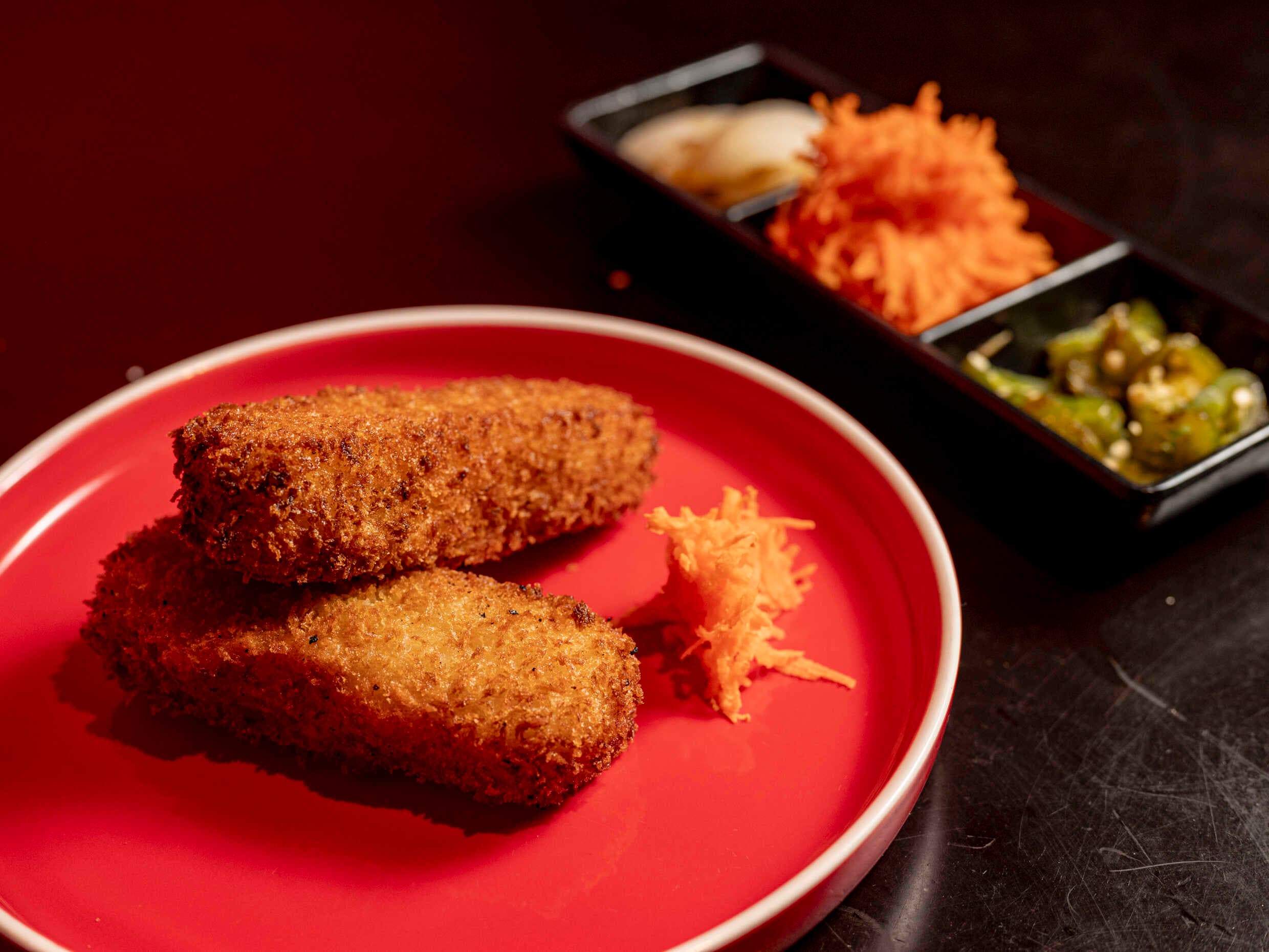 Brochetas de Queso y Plátano