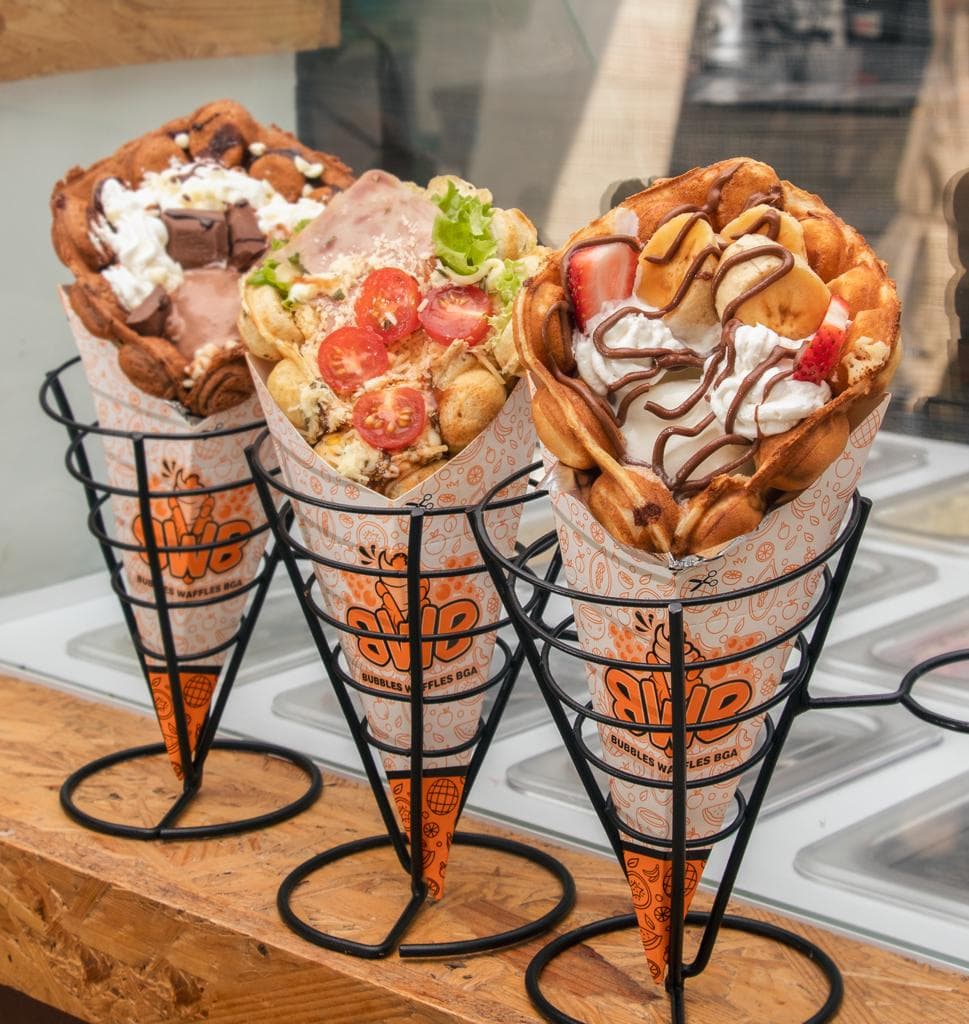 Combo Amigos - 3 Waffle + 2 Aguas + Gaseosa
