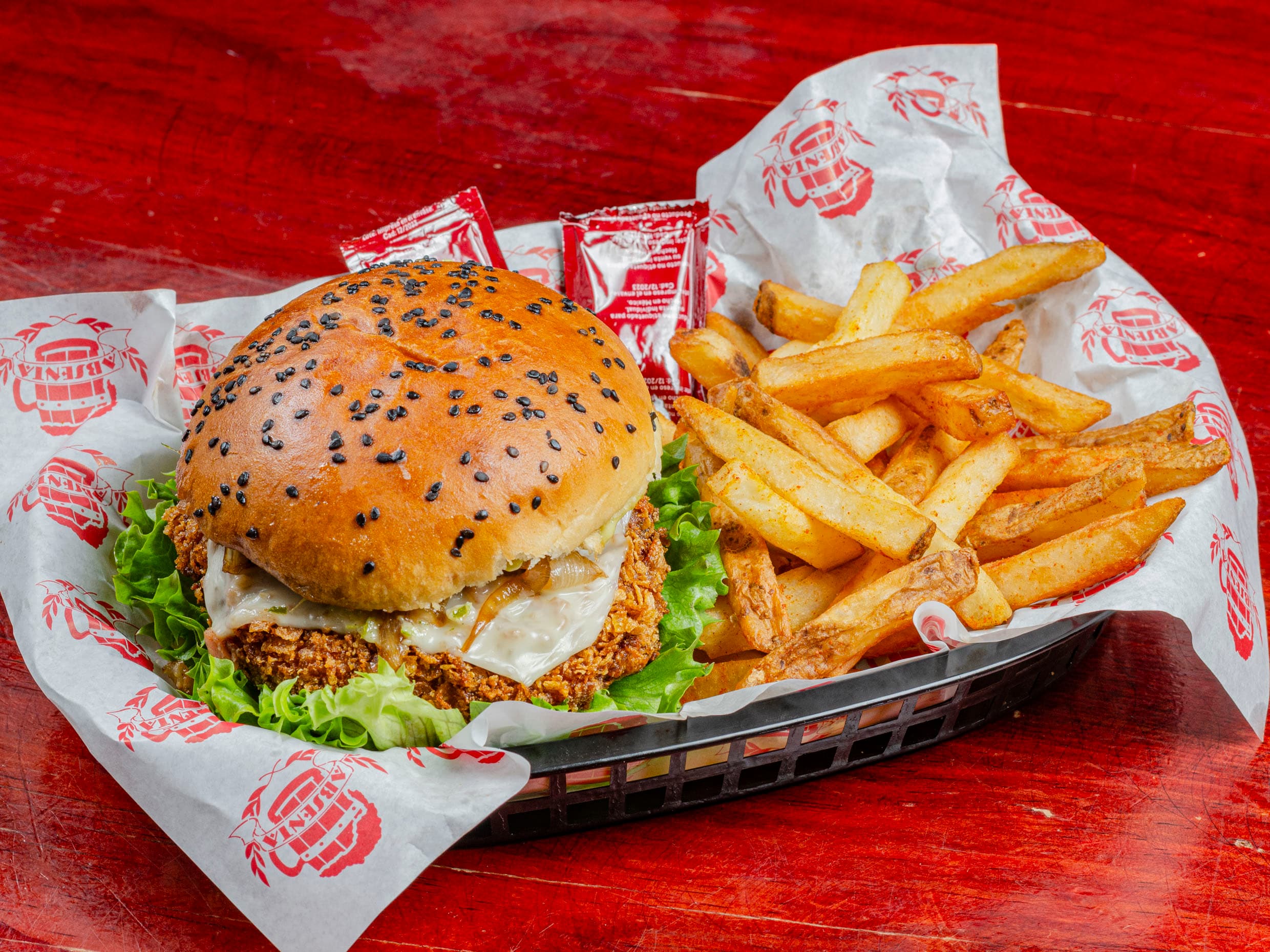 Hamburguesa Crispy