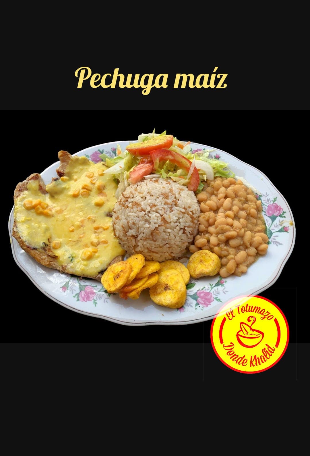 Pechuga Salsa de Maiz