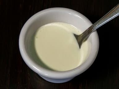 Tazón de Crema Extra