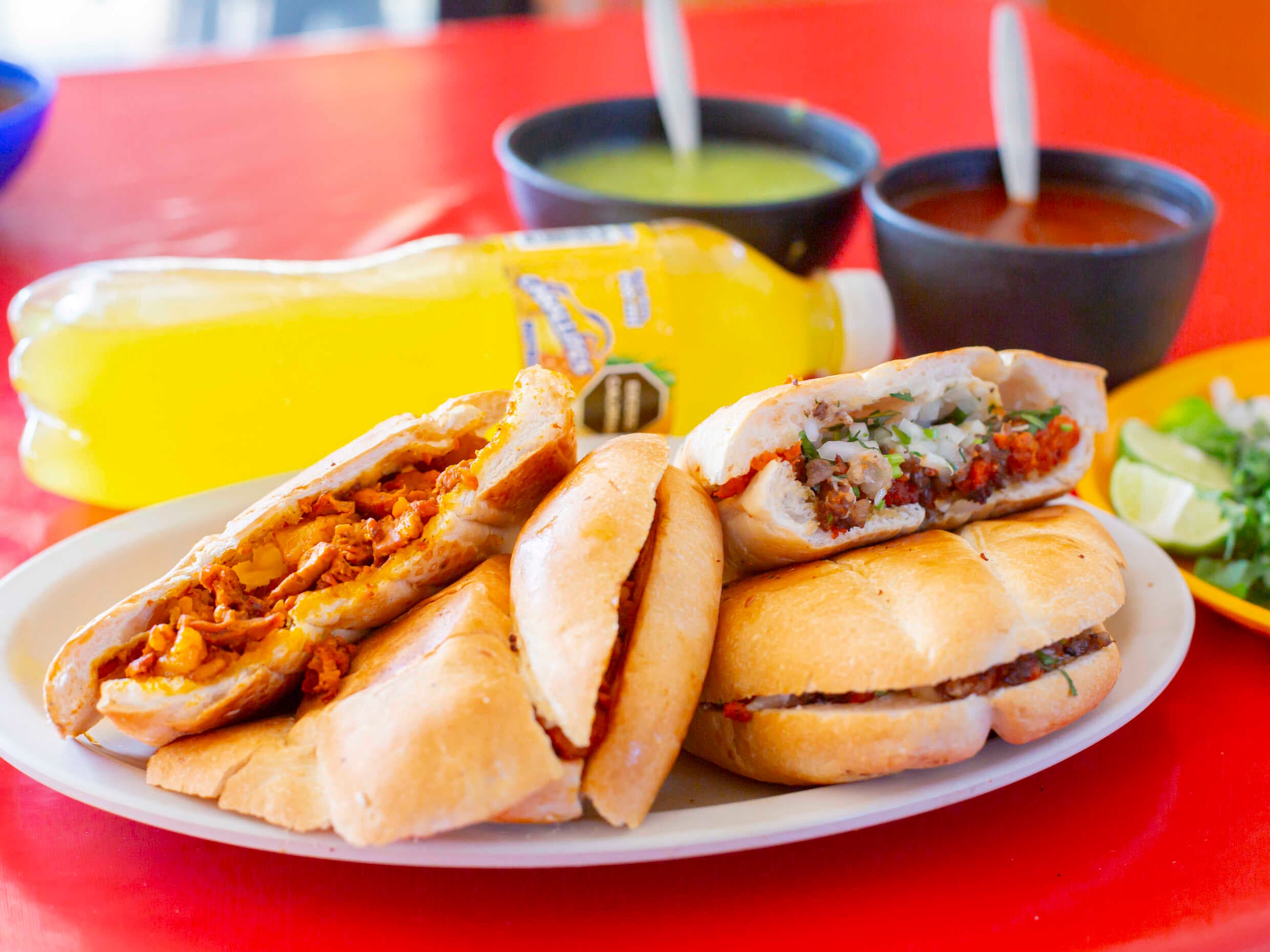 Combo Torta Pastor + Refresco 600 ml sabores