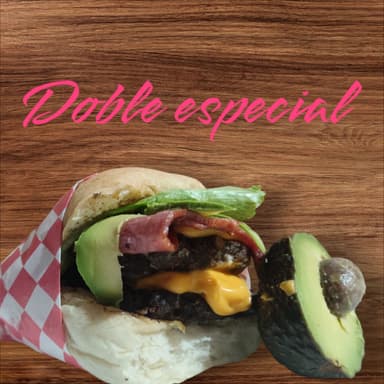 Hamburguesa Doble Especial