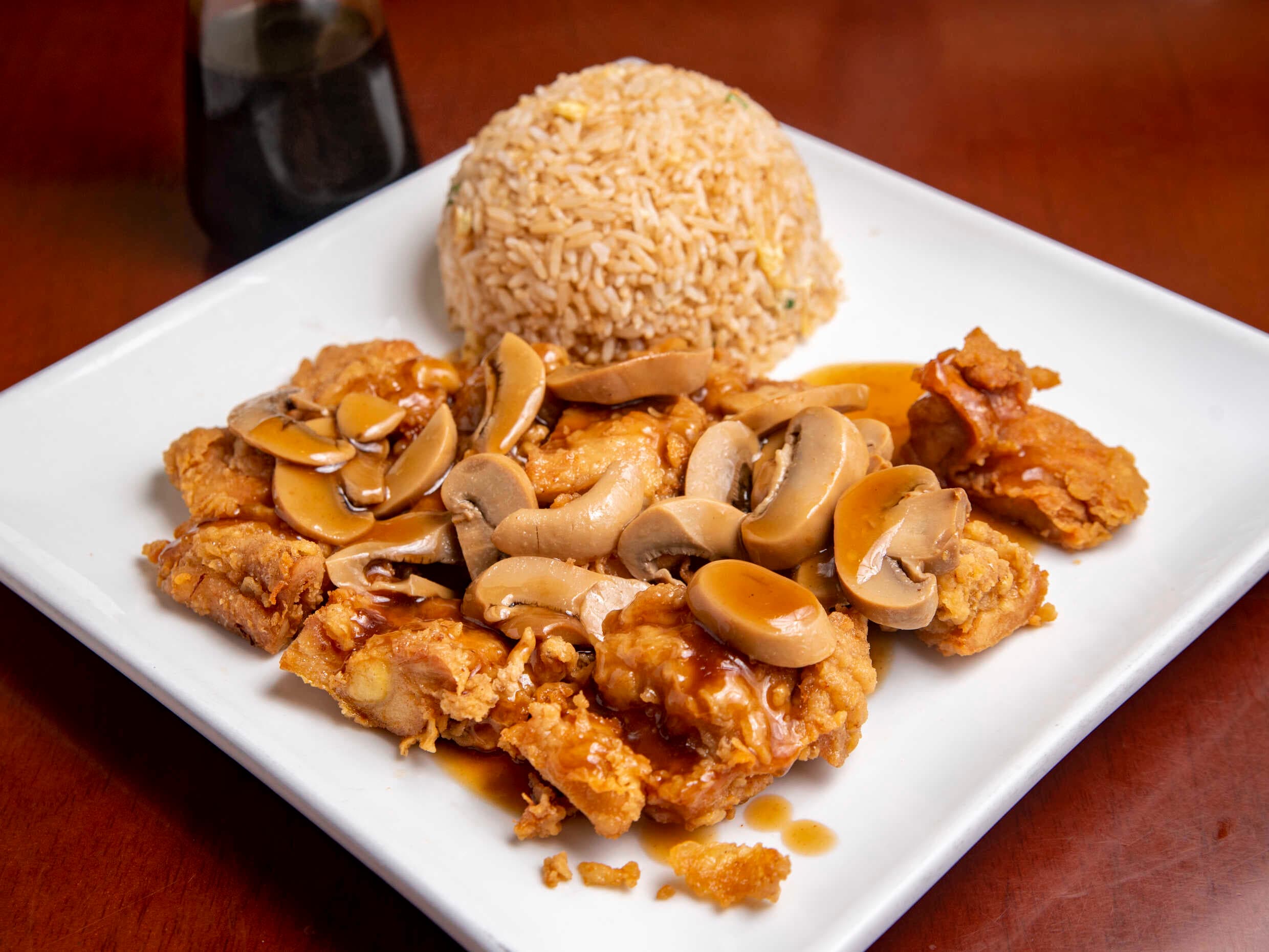 Chijaukay con champiñones
