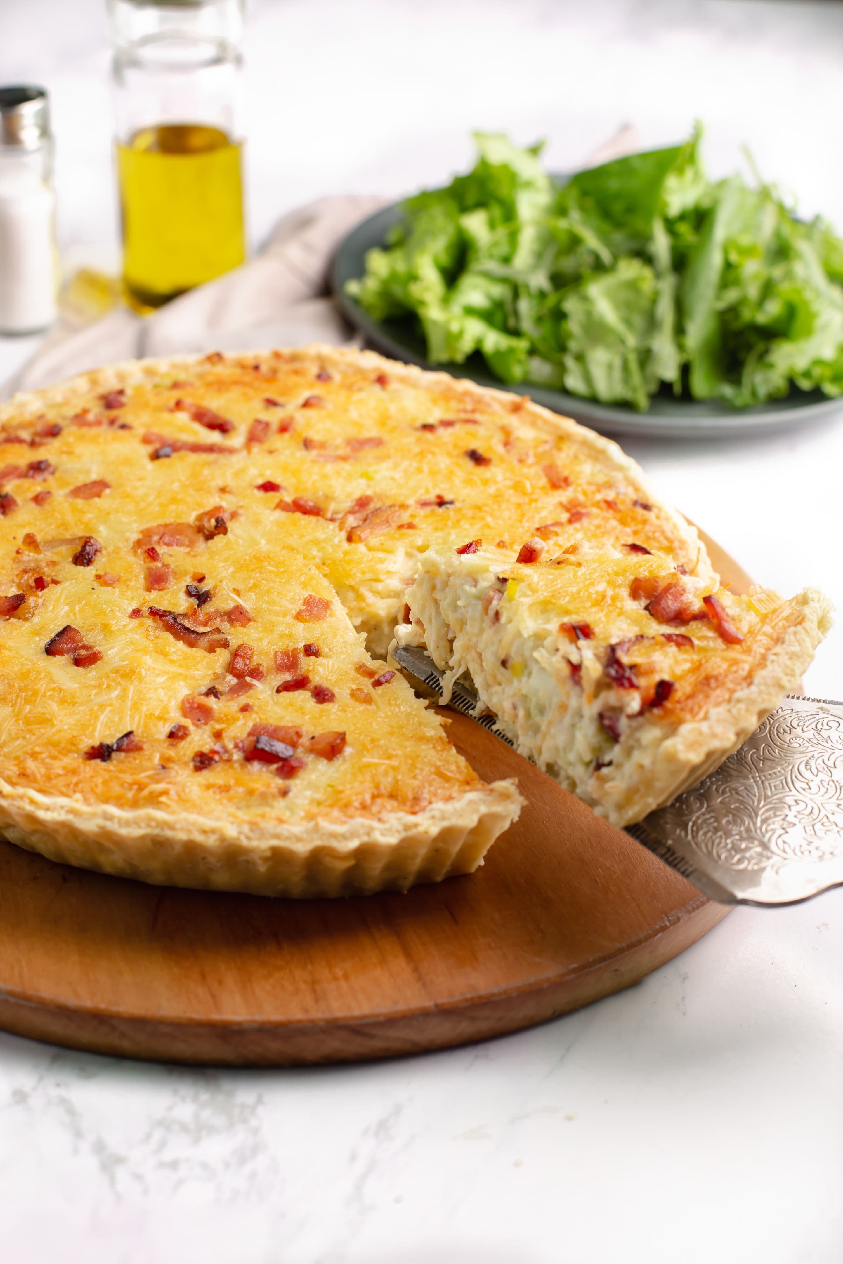 Quiche Poro y Tocino