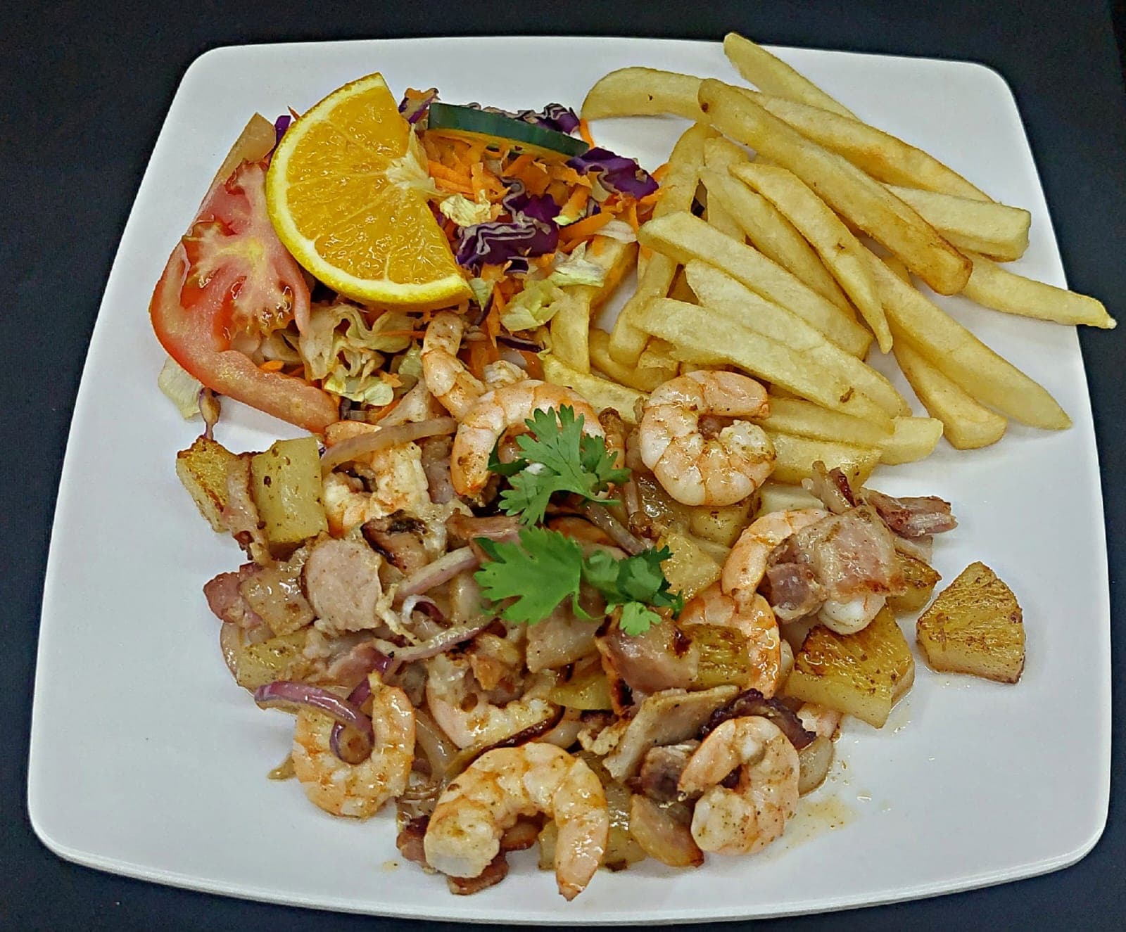 Camarones Hawaianos.