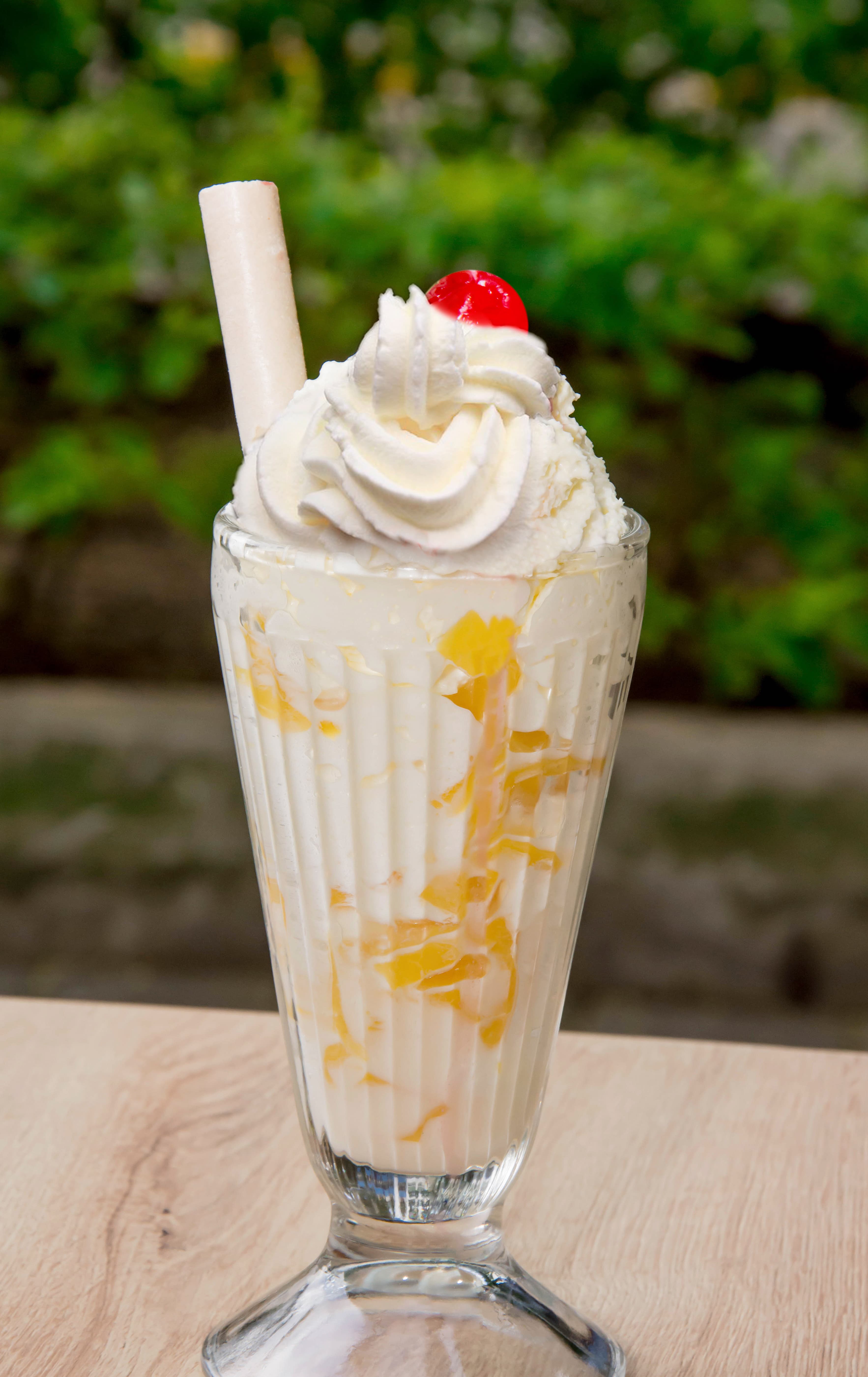 Durazno con Crema