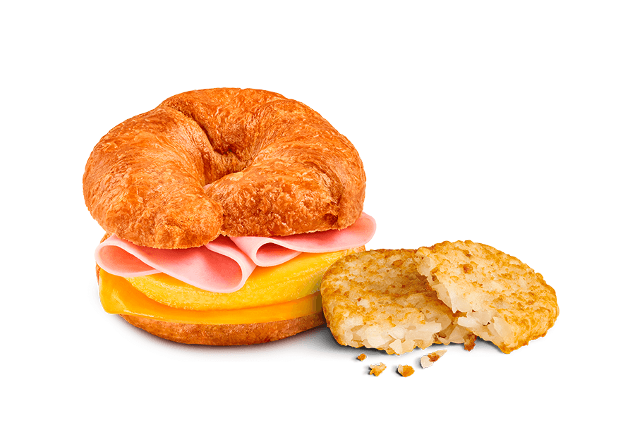 30% off croissant + papa hashbrown