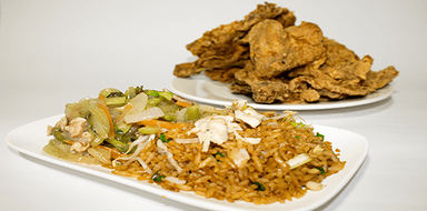 Arroz Grande + 4 Pescados Apanados