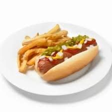 Hot Dog con Papas